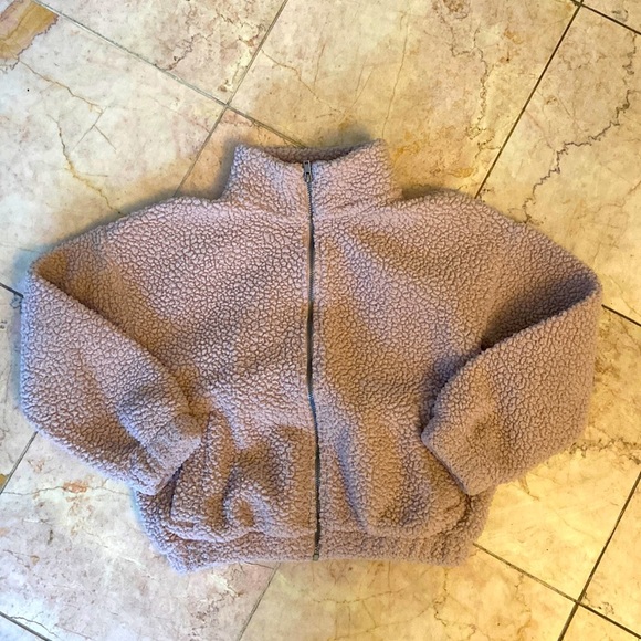 Old Navy, teddy bear jacket - Picture 1 of 4